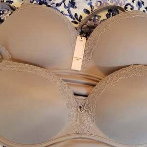 Wireless push up bras